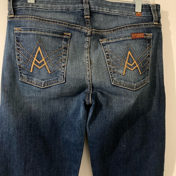7 For All Mankind A Pocket Jeans - Picture 9 of 12